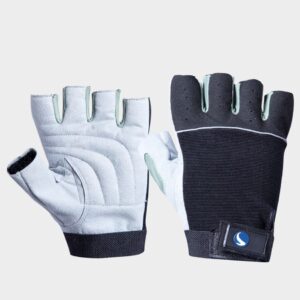 M - Ръкавици от агнешка кожа и плат BIKE