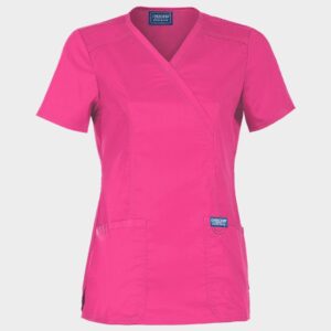 XS - Дамска медицинска туника CHEROKEE WRAP PINK WWE610