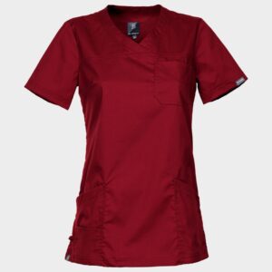 XS - Дамска медицинска туника VICTORIA BORDEAUX