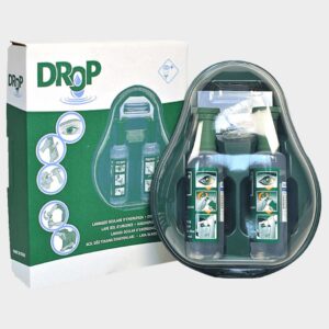 Защитни очила - Комплект за промивка на очи DROP