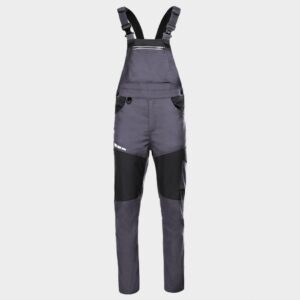 66 - Работен полугащеризон EOS STRETCH LIGHT GREY/DARK GREY