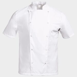 XS - Туника за готвачи с къс ръкав NAPOLI 2.0 WHITE