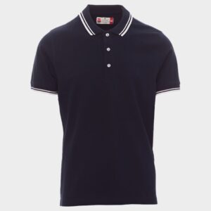 XS - Тениска с яка PAYPER SKIPPER NAVY
