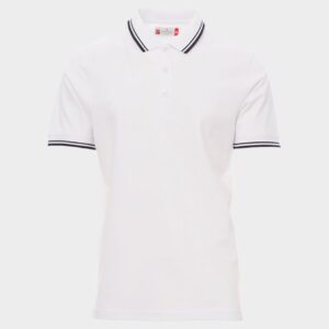 XS - Тениска с яка PAYPER SKIPPER WHITE
