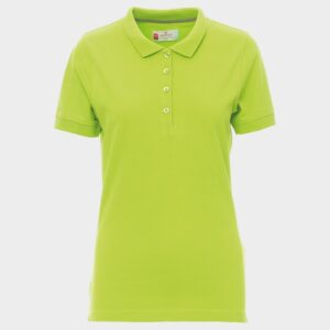 XS - Дамска тениска с яка PAYPER VENICE ACID GREEN