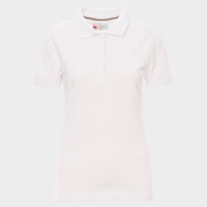 XS - Дамска тениска с яка PAYPER VENICE WHITE