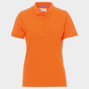 XS - Дамска тениска с яка PAYPER VENICE ORANGE