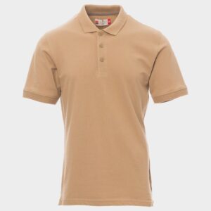 XS - Тениска с яка PAYPER VENICE WARM BROWN
