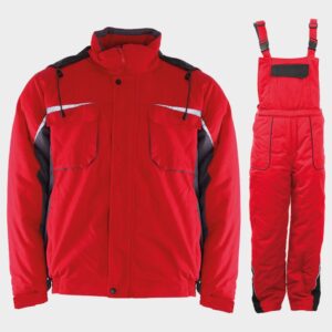 M - Работен комплект KASTOR WINTER RED COTTON