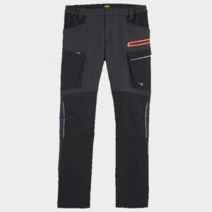 M - Работен панталон DIADORA PANT HYBRID CARGO BLACK/GREY