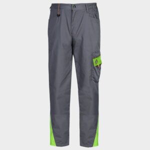 66 - Работен панталон PRISMA LIGHT STRETCH GREY/GREEN