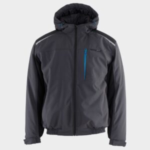 M - Работно яке REVOLT SOFTSHELL WINTER GREY/BLACK