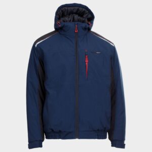 M - Работно яке REVOLT SOFTSHELL WINTER NAVY BLUE/BLACK