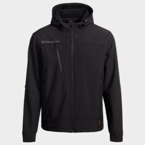 M - Работно яке RUNE SOFTSHELL BLACK