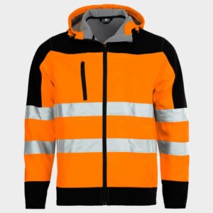 XS - Сигнално софтшел яке NOBEL 2.0 ORANGE