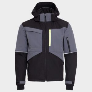 M - Софтшел яке PRISMA SOFTSHELL 2.0 BLACK/GREY