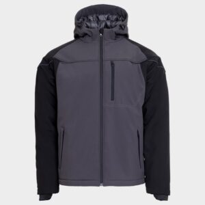 M - Софтшел яке PRISMA SOFTSHELL WINTER DARK GREY/BLACK