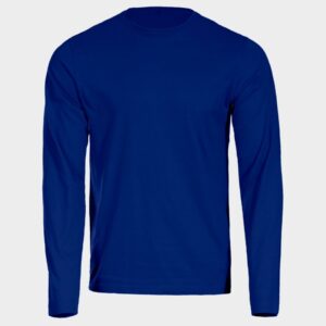 M - Тениска с дълъг ръкав STENSO KAOS ROYAL BLUE